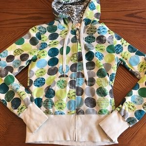 O'Neill Reversible Sweatshirt Hoodie White Blue